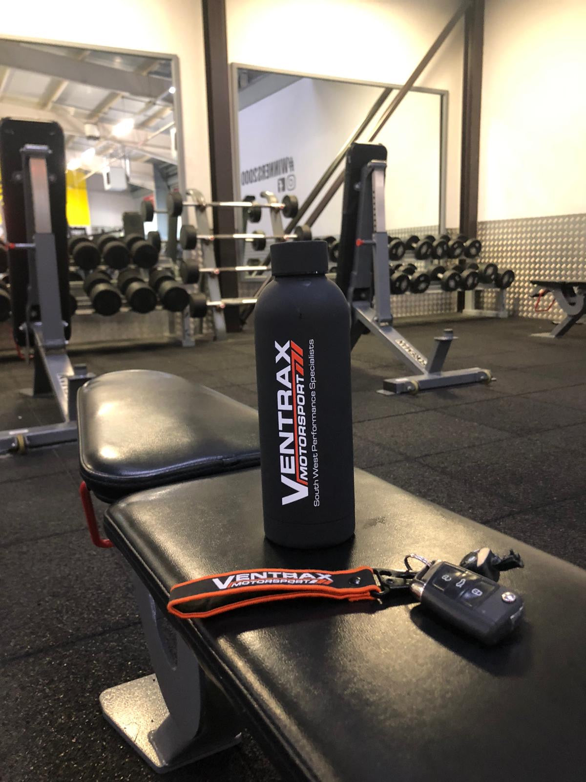 Ventrax Water Bottle and Keyring